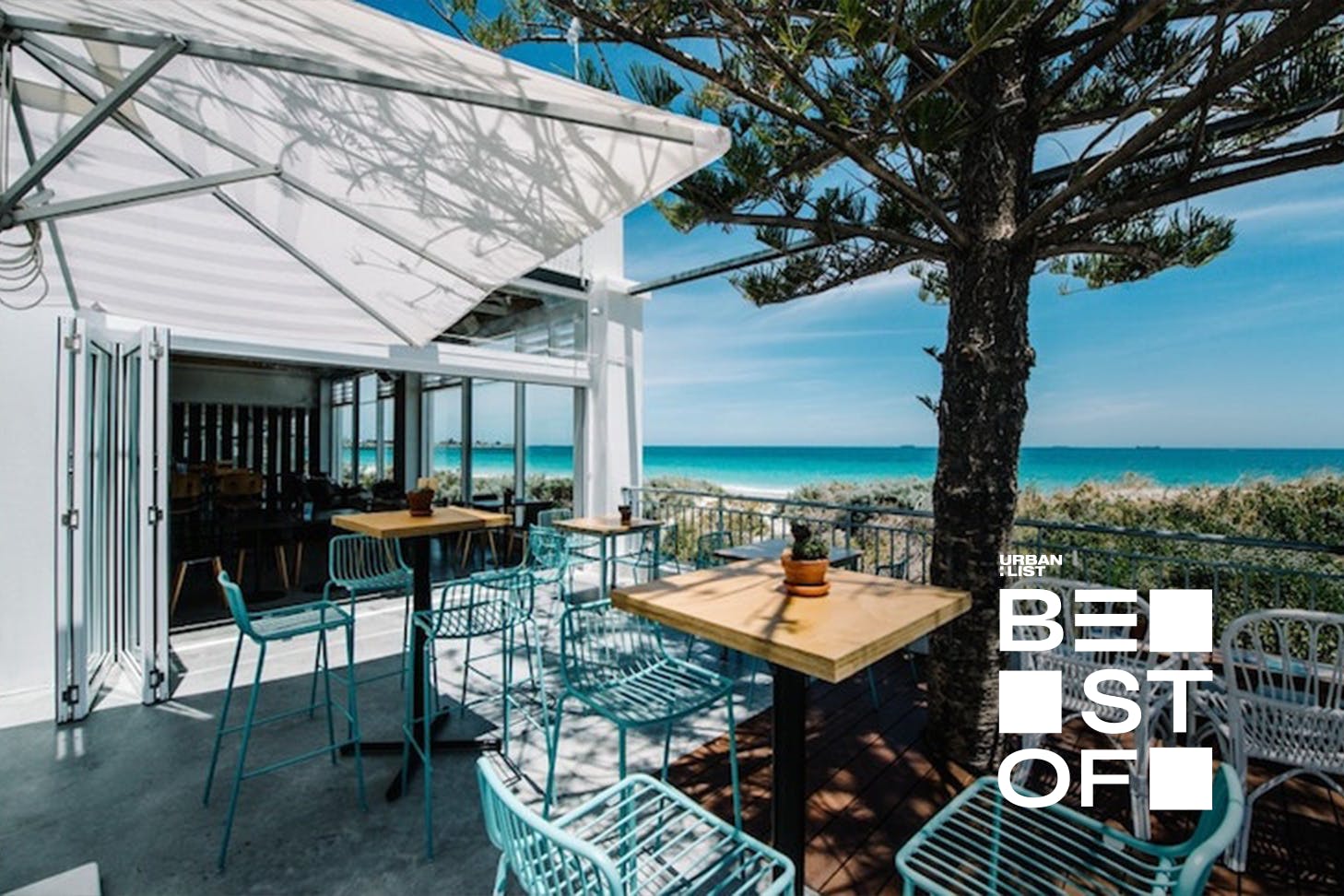 one of Perth's best beachside restaurants, bars and cafes